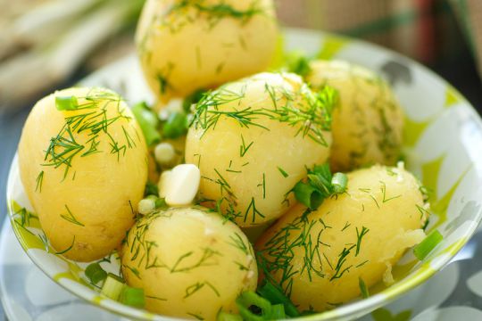 Варёная картошка